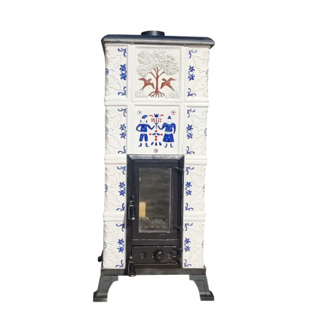 SOBE MOBILE TERACOTĂ - Soba portabila, MEDIAS, model Crin, placa Sasi si Randunica