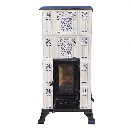 SOBE MOBILE TERACOTĂ - Soba portabila, MEDIAS, model Floare de colț albastru