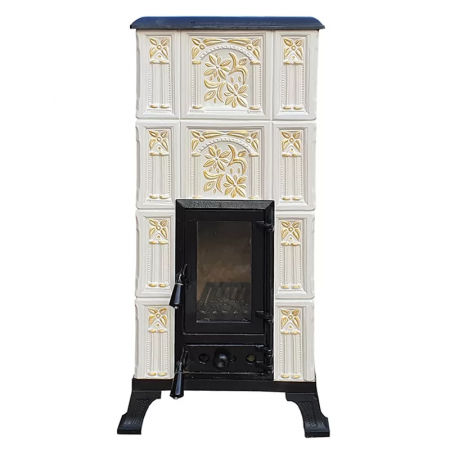 SOBE MOBILE TERACOTĂ - Soba portabila, MEDIAS, model Floare de colț auriu