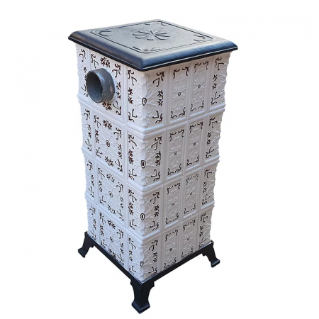 Soba portabila, MEDIAS, model placă Crin maro [2]