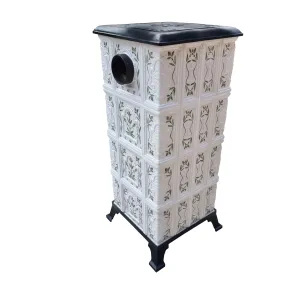 Soba portabila, MEDIAS, model Placa Denisa pictata cu verde [2]