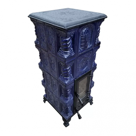 Soba portabila, MEDIAS, model placa scoica, culoare cobalt [1]