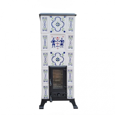 SOBE MOBILE TERACOTĂ - Soba portabila, MEDIAS, Model Sasi Transilvaneni – 5 randuri