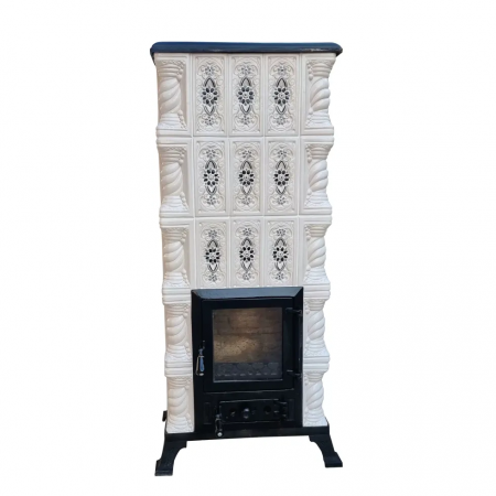 SOBE MOBILE TERACOTĂ - Soba portabila, Modern, model Scoica, 5 randuri