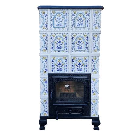 SOBE MOBILE TERACOTĂ - Soba portabila, ROMANE, model Denisa, 5 rânduri