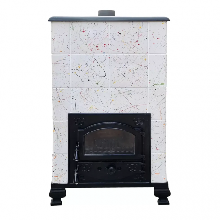 SOBE MOBILE TERACOTĂ - Soba portabila, ROMANE, model Joaca de copii, 5 rânduri