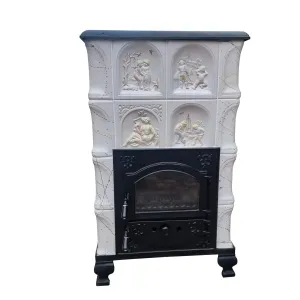 SOBE MOBILE TERACOTĂ - Soba portabila, ROMANE, model JOC DE COPII COMBINAT