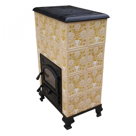 Soba portabila, ROMANE, model placa Castel, incolor pictat [2]