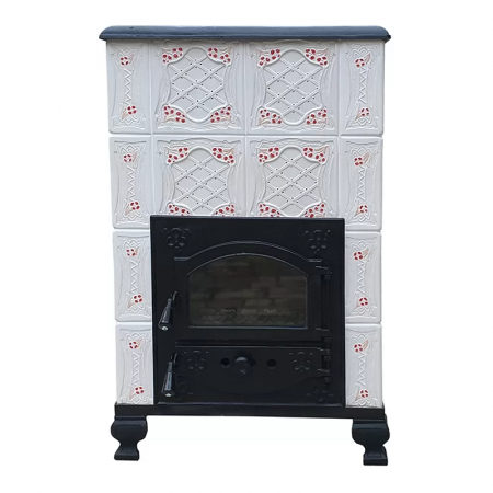 SOBE MOBILE TERACOTĂ - Soba portabila, ROMANE, model placa Grilaj