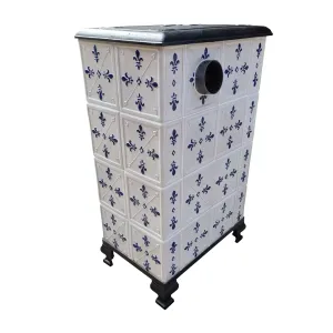 Soba portabila, ROMANE, model REGAL MARE ALBASTRU [4]