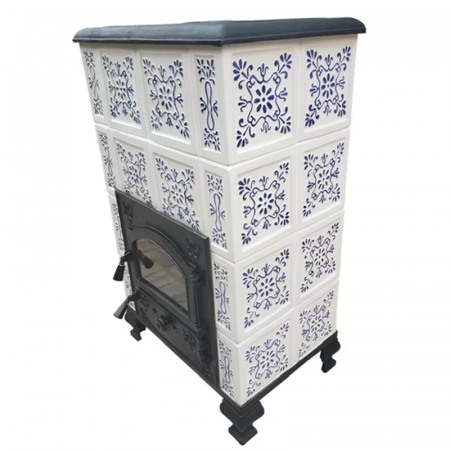 Soba portabila, ROMANE, model Transilvania, albastru [2]