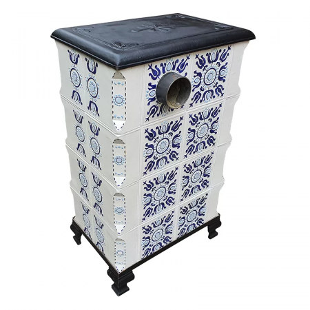 Soba portabila, ROMANE, model Viscri [3]