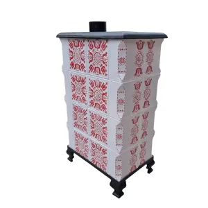 Soba portabila, ROMANE, model VISCRI, rosu [2]