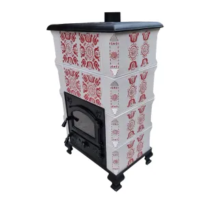 Soba portabila, ROMANE, model VISCRI, rosu [3]