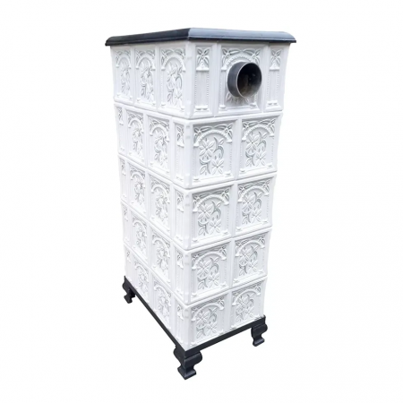 Soba portabila, ROMANE, placă Floare de Colț combinat, 5 rânduri [3]