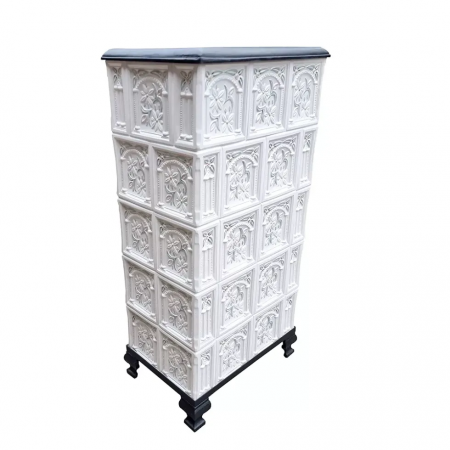 Soba portabila, ROMANE, placă Floare de Colț combinat, 5 rânduri [2]