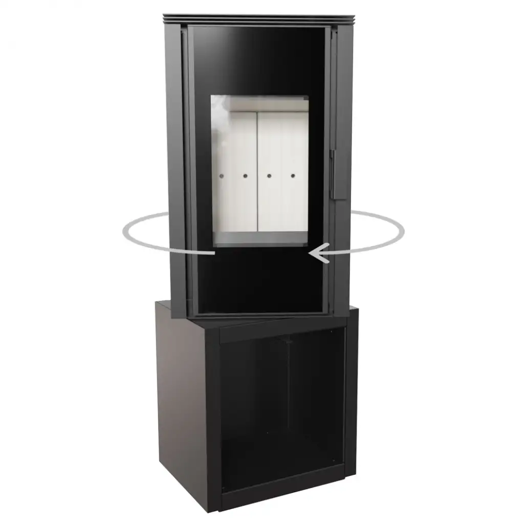 SEMINEE SI SOBE PE LEMNE - SOBA ENYO 6-8KW - LOC LEMNE + ROTIRE