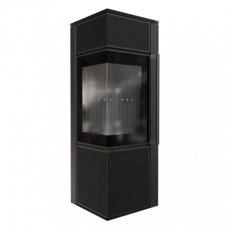 SEMINEE SI SOBE PE LEMNE - Soba Tora S 8-11kW NERO ASSOLUTO - Samota neagra