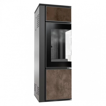 Soba Tora S 8-11kW OXIDE MORO - Samota neagra [2]