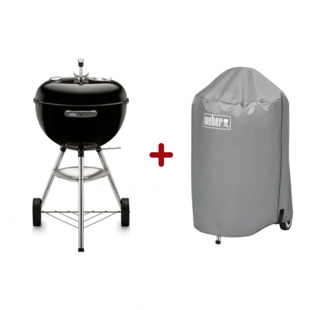 GRATARE SI CUPTOARE - Starter Pack Weber - Gratar carbuni Classic Kettle 47 cm