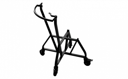 BIG GREEN EGG - SUPORT L CU ROTI + MANER INTEGRAT