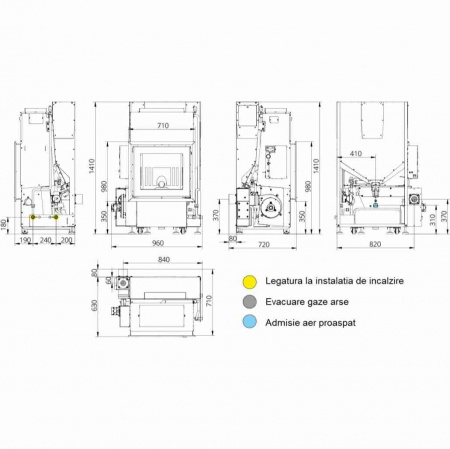 Termofocar pe peleti Primo 30 - CU APA - PACHET SMART [7]