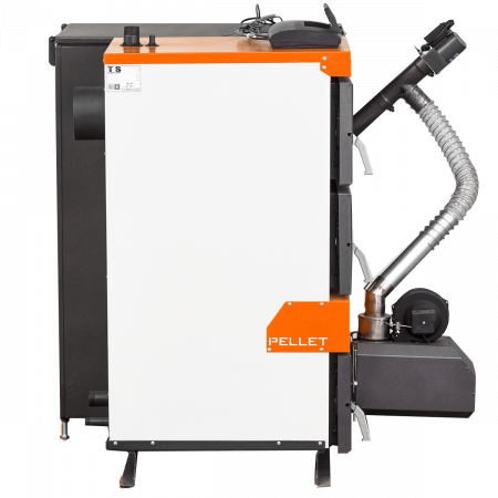 TIS NEW DUO (Lemne+Peleti) PELLET 25 KW Cazan pe combustibil solid(panou comanda+ventilator in set) [1]