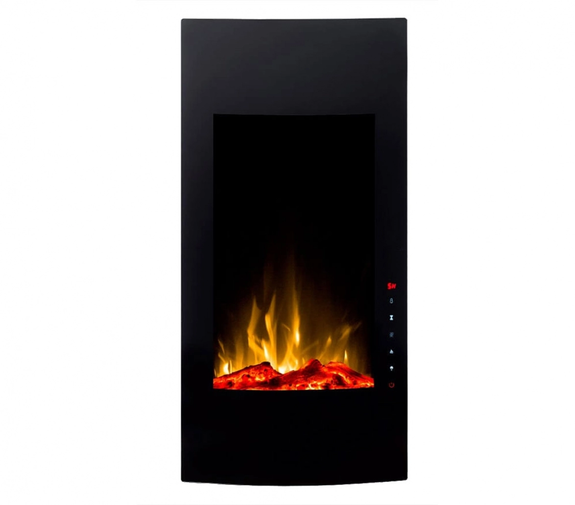 Uranus negru semineu electric de perete [1]