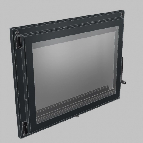 ACCESORII ȘEMINEE ȘI ÎNTREȚINERE - USA LA COMANDA H570xL740-EXTERIOR-BALAMALE STANGA