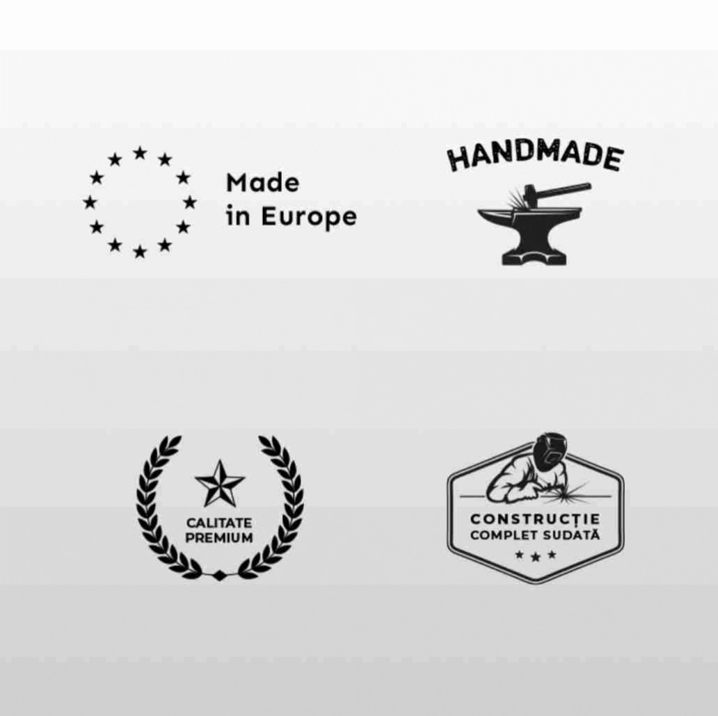 Vatra de foc exterior - BRONSON 70x70 cm [2]