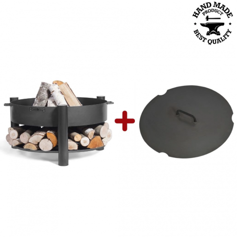 VETRE FOC EXTERIOR - Vatra MONTANA 60 cm cu capac