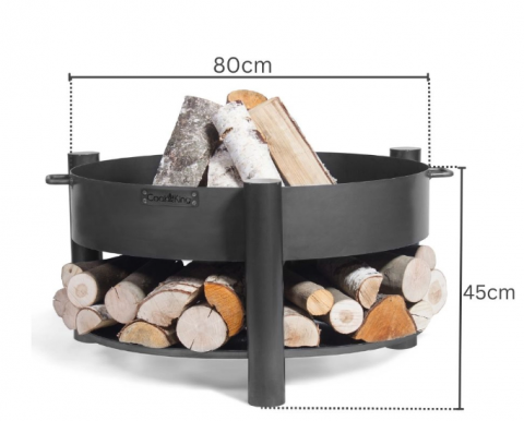 Vatra MONTANA 80 cm cu capac XL [6]