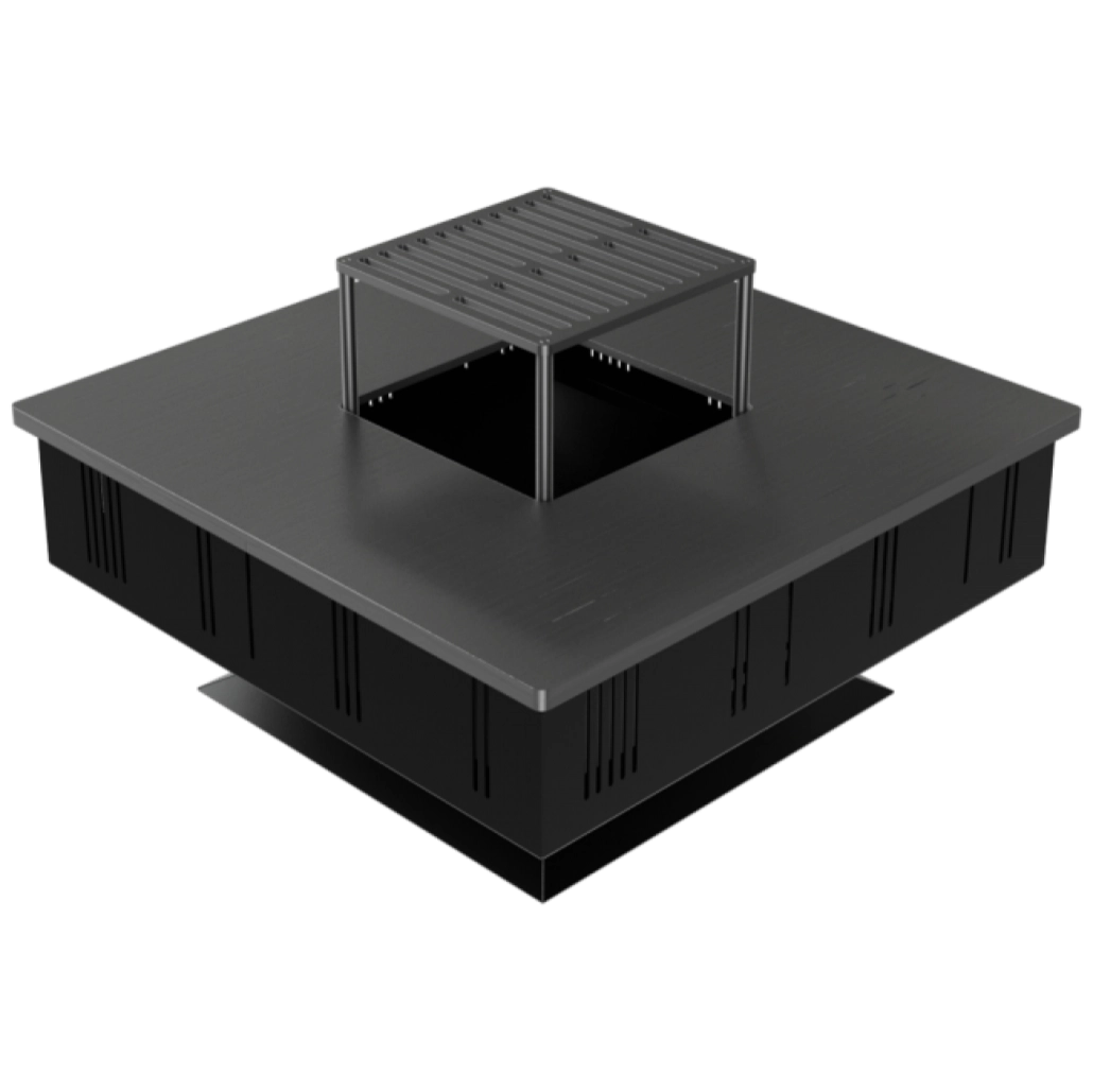 GRATAR QUADRUM 77 CM CU VATRA DE GATIT [1]