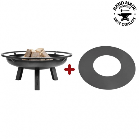 SEMINEE DECORATIVE - Vatra PORTO 80 cm cu plita