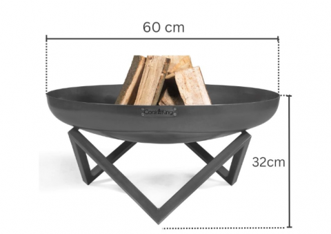 Vatra SANTIAGO 60 cm cu baza [4]