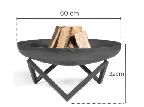 Vatra SANTIAGO 60 cm cu capac antiscantei [5]