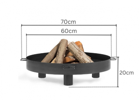 Vatra TUNIS 60 cm cu baza [5]