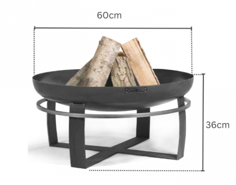Vatra VIKING 60 cm cu capac antiscantei [5]