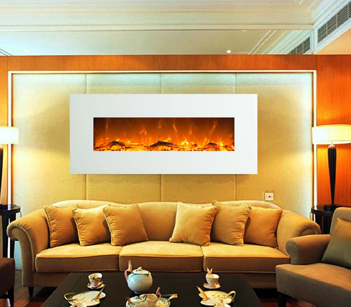 SEMINEE DECORATIVE - Venus alb semineu electric de perete