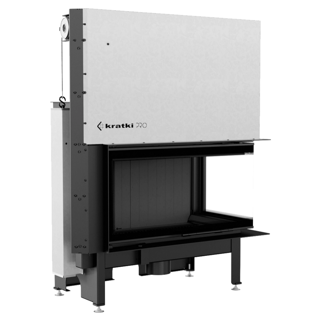 SEMINEE SI SOBE PE LEMNE - N140 Sticla Dreapta + Deschidere Verticala Samota Neagra