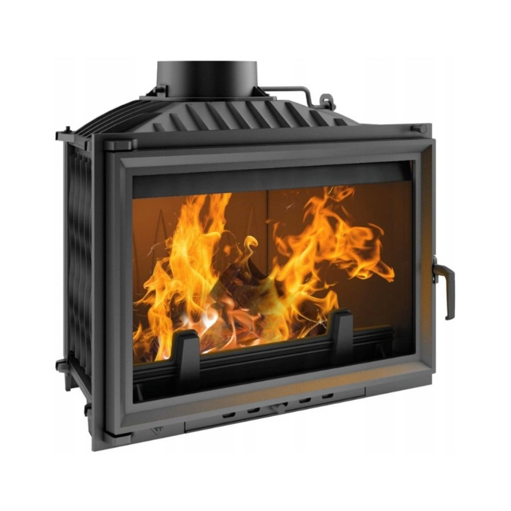 FOCARE ȘEMINEE PE LEMNE IEFTINE - Focar fontă W140 14kW (120-140 mp)