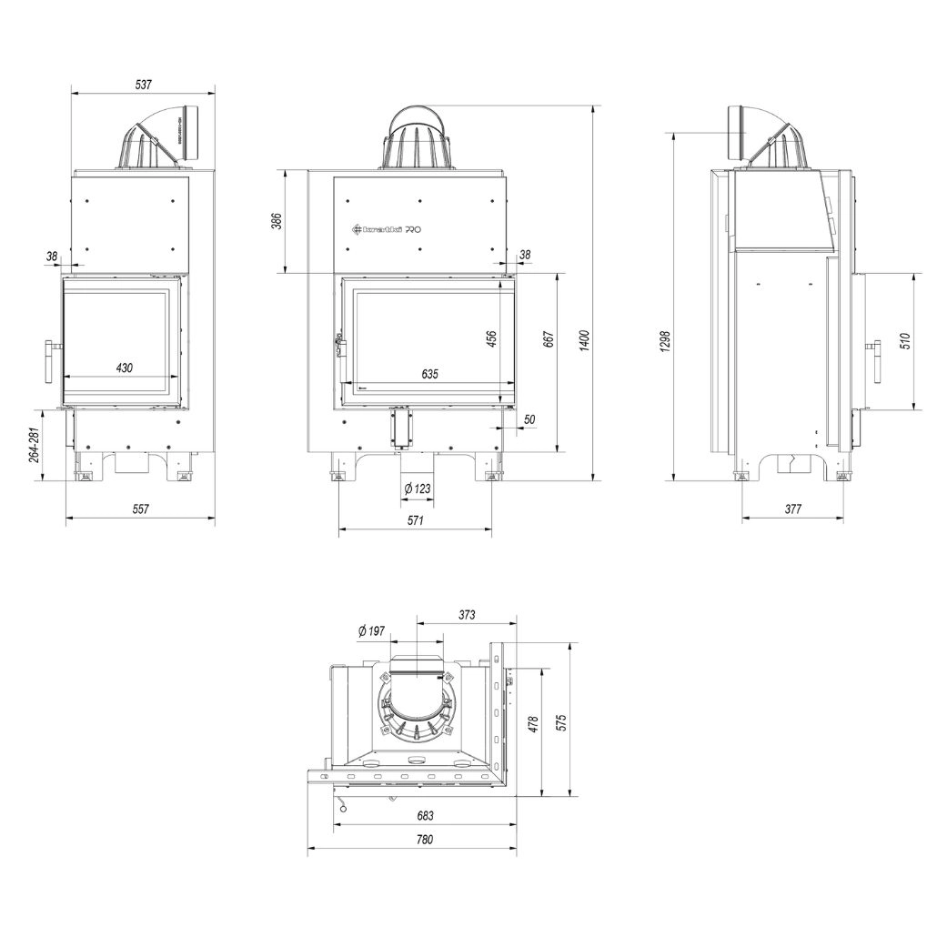 MBZ130 Sticla Dreapta Samota Neagra [5]