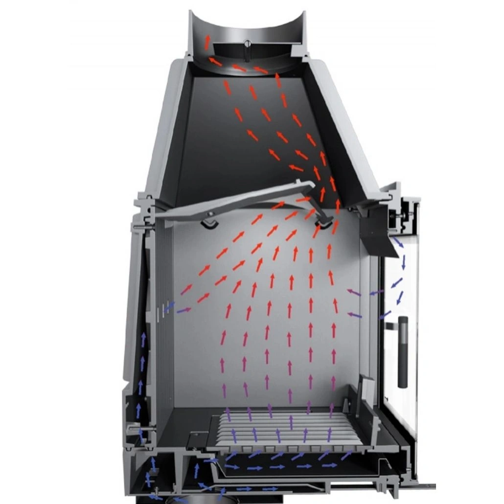 ZOSIA 700 Modern - usa otel, tripla combustie , randament 83%, A+ [5]