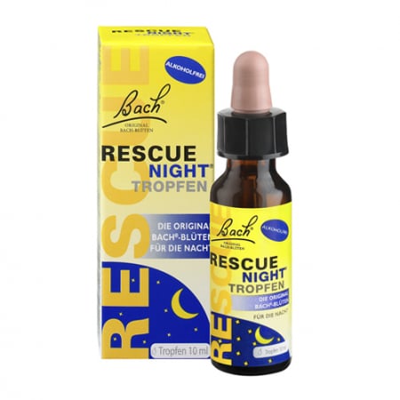 Rescue Remedy - RESCUE NIGHT - picaturi fara alcool 10 ml