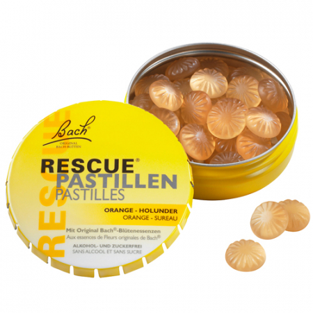 Rescue Remedy - RESCUE REMEDY – dropsuri cu aroma de portocale si flori de soc 50 g