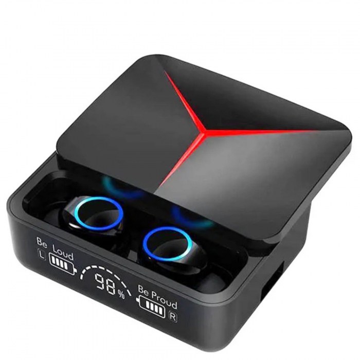 Casti wireless BeatX , buds , fara fir , audio , functie de baterie externa, IPX6 rezistente la apa si transpiratie , functie Noise Cancelling, TWS , autonomie 8 ore , carcasa cu inchidere magnetica , [12]