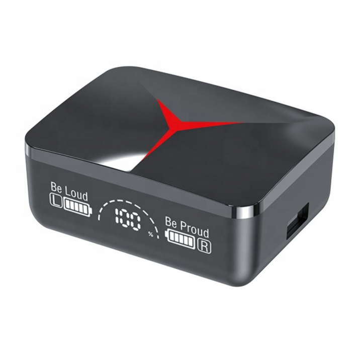 Casti wireless BeatX , buds , fara fir , audio , functie de baterie externa, IPX6 rezistente la apa si transpiratie , functie Noise Cancelling, TWS , autonomie 8 ore , carcasa cu inchidere magnetica , [9]