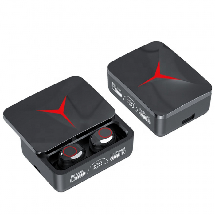 Casti wireless BeatX , buds , fara fir , audio , functie de baterie externa, IPX6 rezistente la apa si transpiratie , functie Noise Cancelling, TWS , autonomie 8 ore , carcasa cu inchidere magnetica , [10]