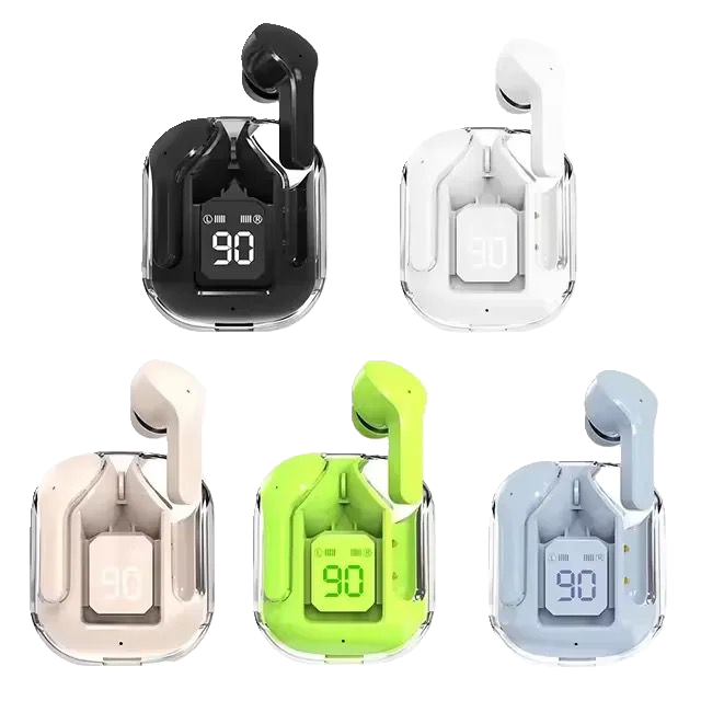 Casti wireless bluetooth, VivaClear , Audio , Fara fir, Afisaj Digital, Bluetooth 5.3, Rezistente la apa , Microfon dual cu ENC – Anularea zgomotului exterior, USB-C, control touch, compatibilitate un [10]