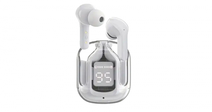 Casti wireless bluetooth, VivaClear , Audio , Fara fir, Afisaj Digital, Bluetooth 5.3, Rezistente la apa , Microfon dual cu ENC – Anularea zgomotului exterior, USB-C, control touch, compatibilitate un [11]